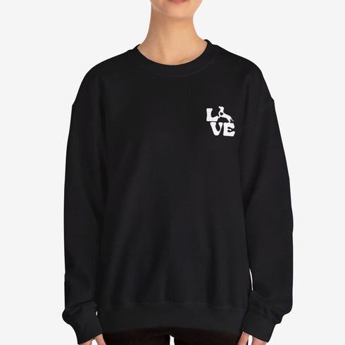 Dachshund Sweatshirt for Women - Dachshund Love Sweatshirt